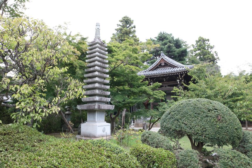 夏の東漸寺