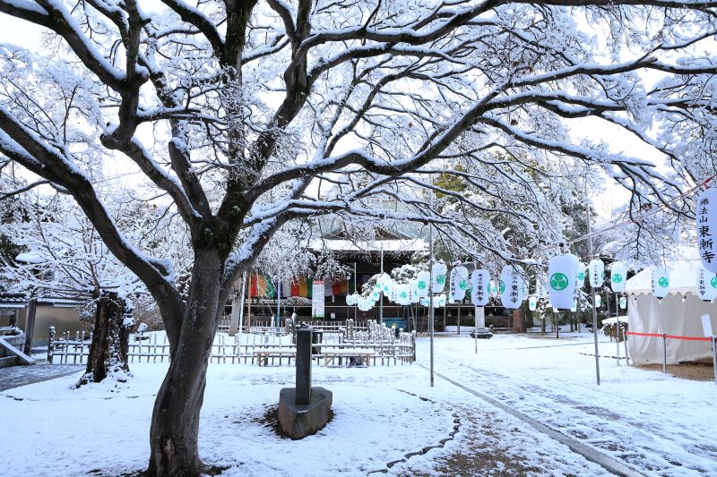雪の東漸寺