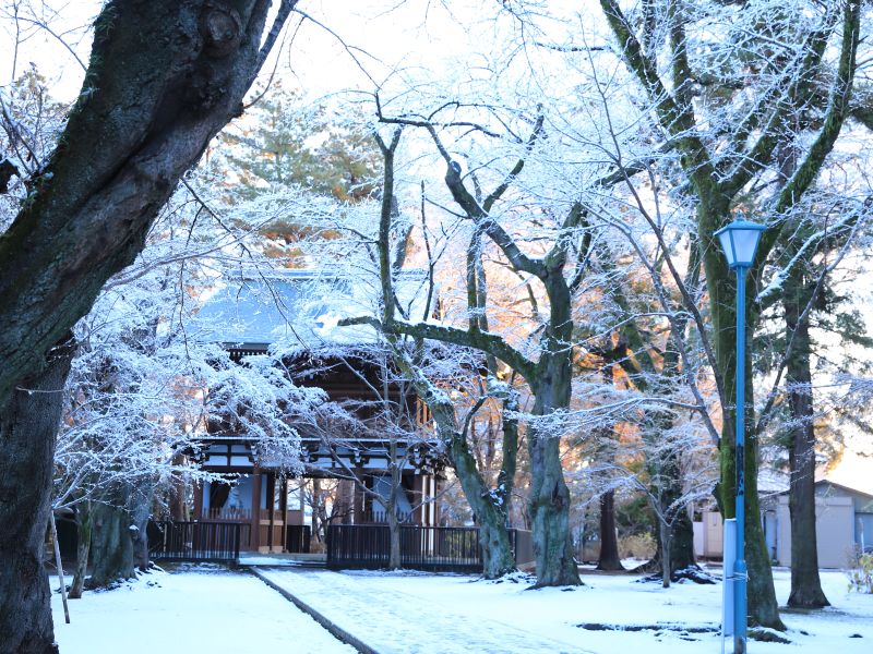 雪の東漸寺