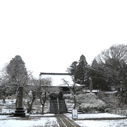 雪の本土寺