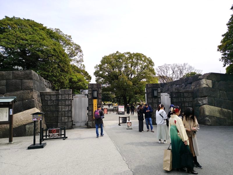 浜離宮恩賜庭園　正面入り口大手門